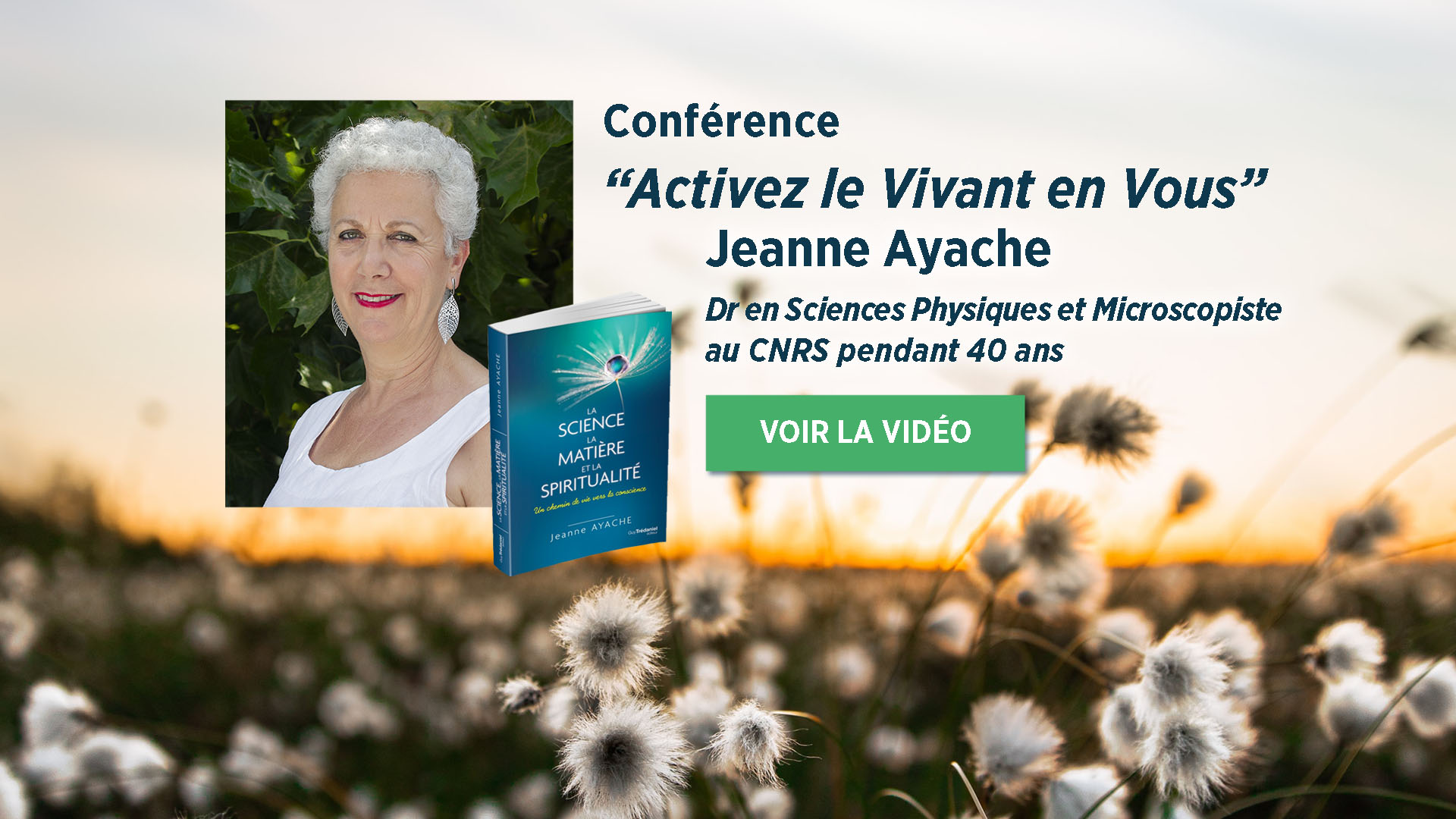 Conférence du Dr Jeanne Ayache - Activez le Vivant en Vous